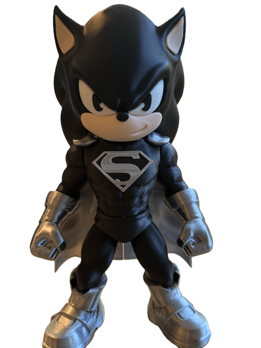 Dark Suit Superman Sonic